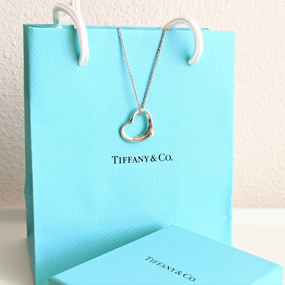 Tiffany & Co. Silver Heart Necklace
